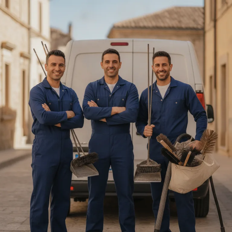 Deshollinador equipo en Avila